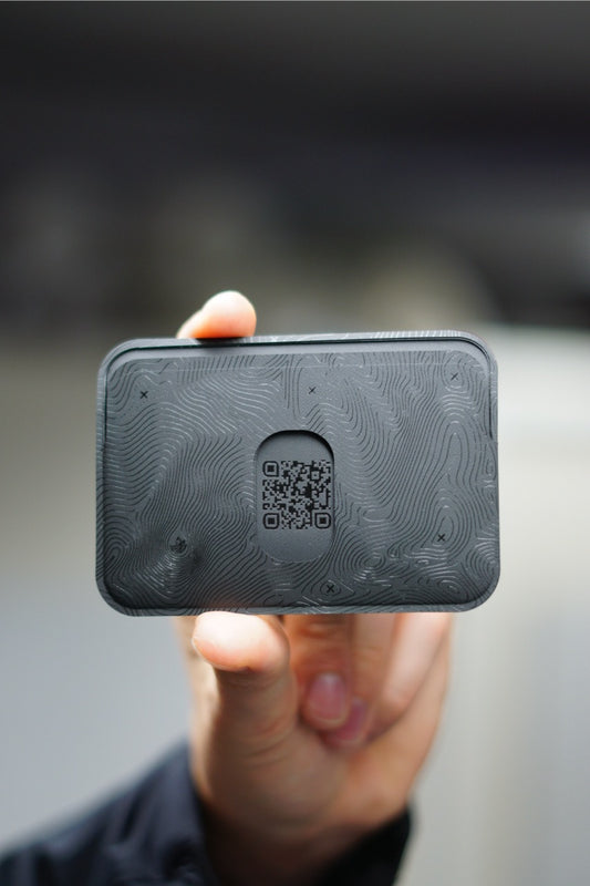 "Höhenprofil" - Wallet SMALL - limitiertes Design