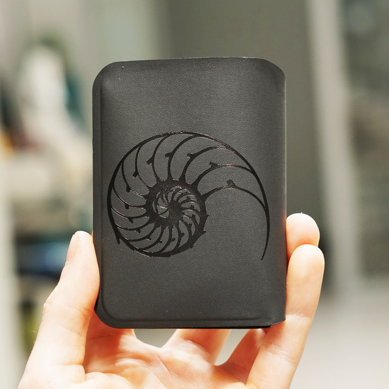 Ammonit Versteinerung - Wallet "Medium" - limited Design