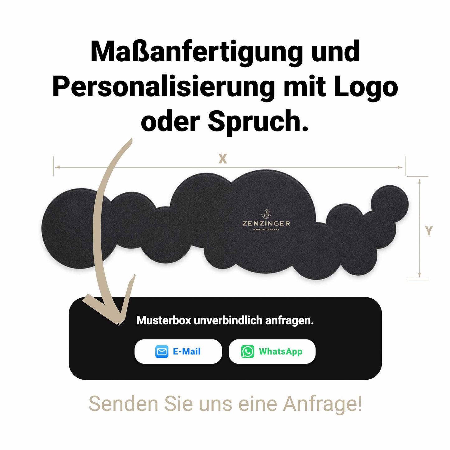Tischläufer und Tischabdeckung