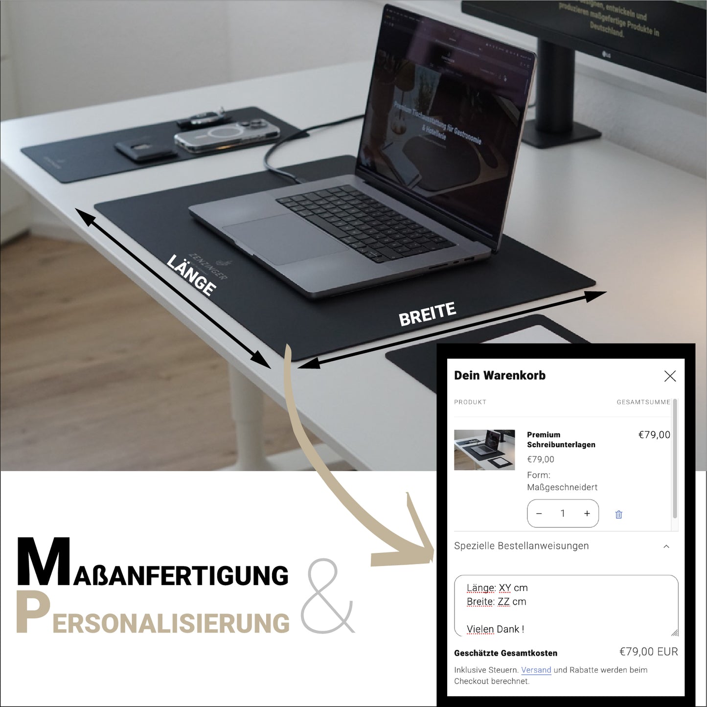 Premium Schreibunterlagen